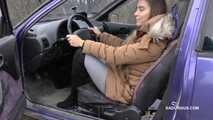 Amanda steps on the pedal