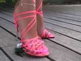 Cane soda crush with stiletto heels