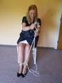 Different pics of a bondage session
