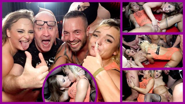 EUROPE GANGBANG SENSATION?! 100% REAL LIFE CUM MASS FUCK ORGY!!!