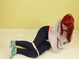 Sweet Cheeks in StraightJacket