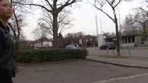064018 Kima Hurries In To The Car Park For A Pee