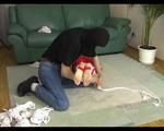 Angel hogtied