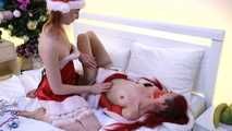 Merida & Ariel - Bossy blonde beauty and her naughty subs (video)