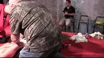 Lena King & Dany Blonde supertight Escape Challenge from BoundCon XI !