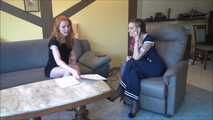 Saskia and Zora - The Bondage Story Preparation Part 1 of 6