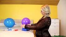 pregnant pump2pop eight balloons