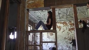 Anna tied up on a lost Place