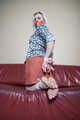 1072 Sandy in Barefoot Kneeling bondage