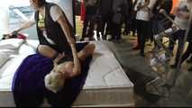 Public Bondage at an exhibitor
