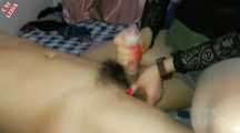 WANKING AT HOME