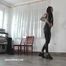 Click for gif Mistress Cleo loves ballbusting!
