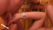 Hot Lena's first threesome with 4 cumshots - UNCUT