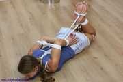 Sophias final hogtie.