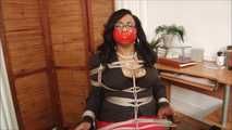 Ebony Secretary Bound - Leah J.