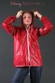 Anastasia posing in a foto studio wearing supersexy rainwear (Pics)