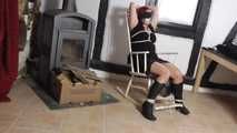 Aurora tied to chair 2/2