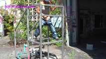 020169 Kathy Pees From An Old Platform