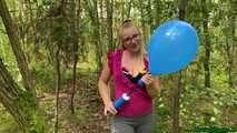 handpump2pop four balloons in the forest