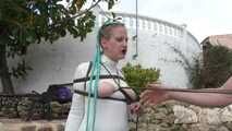 Hardest Bondage Walk Training Session ever for Rija Mae