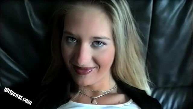 Teen Lucie's 1. hardcore video - cheating in front of the camera