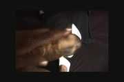 Ebony foot fetish footjob