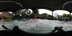 Fun in the pool Virtual Reality