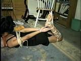 HOG-TIED, TOE-TIED, CLEAVE-GAGGED PILIPINO HOSTAGE (D16-16)