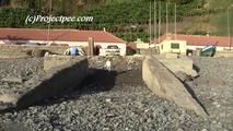 080009 Nikki Has A Couple Of Attempts At Peeing On The Madeira Shoreline