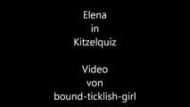 Elena - Kitzelquiz Teil 3 von 3