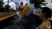 894 2 Girls and 2 pony floats