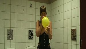 at the mens toilett
