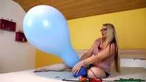 overinflation pumppopping fun with seven balloons