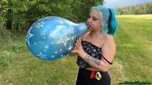 Blow2Pop two 12inch and one U14 marble outdoor