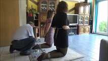 Kyra and Vanessa - tickle detector test Part 3 of  10