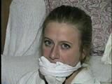 STINKY SOCK GAGGED MISSY (D11-3)