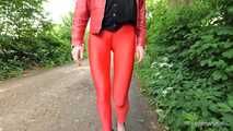 Spaziergang in roten Leggings - 3.Teil