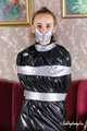 Bekki - packed in trash bag overhead