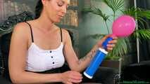 sexy handpump and electrical pump2pop of nine balloons