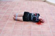 Lola - 2 more supertight Hogties in Spain