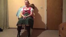 Sandra tied Miri