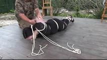 Tanya - First ever Supertight Hogtie