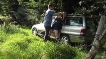 Aurora tied to car 1/2