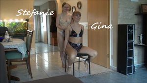 Gina and Stefanie - They tickle each other Part 6 of 6