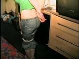 HOG-TIED, TOE-TIED, & HOPPING AROUND THE ROOM JAMIE (F1-10)