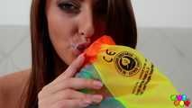 553 Katy Rose's busy mouth