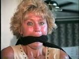41 Yr OLD COURT CLERK CHAIR TIED, CLEAVE GAGGED & TOE TIED (D35-5)