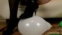 Highheels und Partyballons [zusätzlich Hintergrund-Musik]