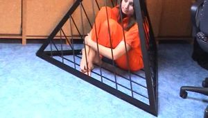 Anja - The Prisoner & Raincoat Bondage (DVD-Quality)