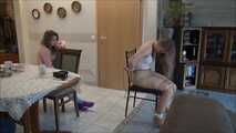 Celeste and Gina – Celeste learns to tie knots